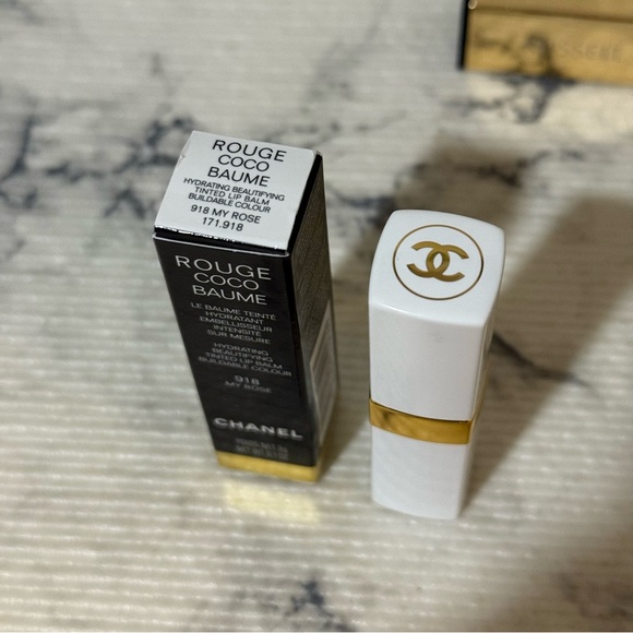 CHANEL Rouge Coco Baume #918 My Rose (Tinted Lip Balm) - Picture 7 of 9